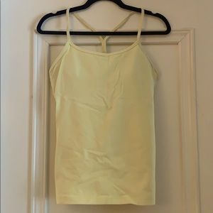 Lululemon power Y tank top with padding